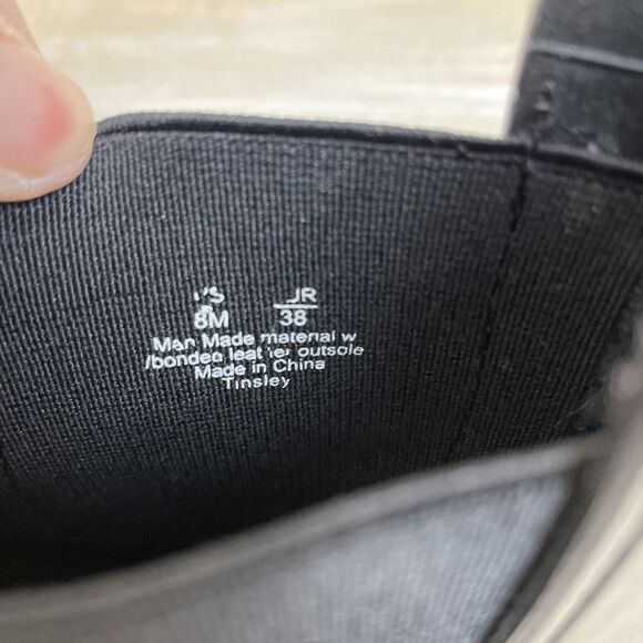 Sam Edelman Tinsley Matte Black womens shoe Chelsea Pull On Rain Boot Size 8 - Picture 7 of 9